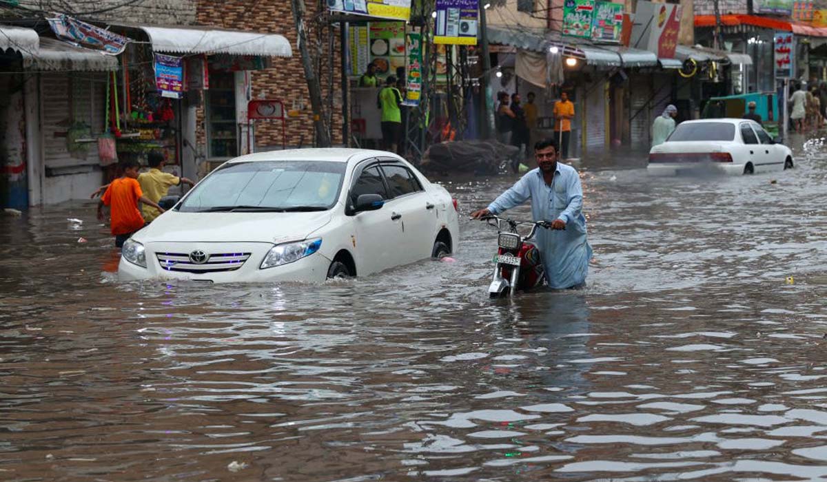 Monsoon rains